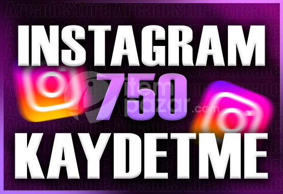 ✨İnstagram | 750 Kaydetme + Garantili✨