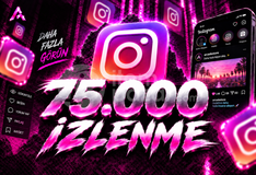 ✨İnstagram | 75000 İzlenme + Garantili✨