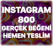 Instagram 800 Gerçek Beğeni - Keşfet Etkili