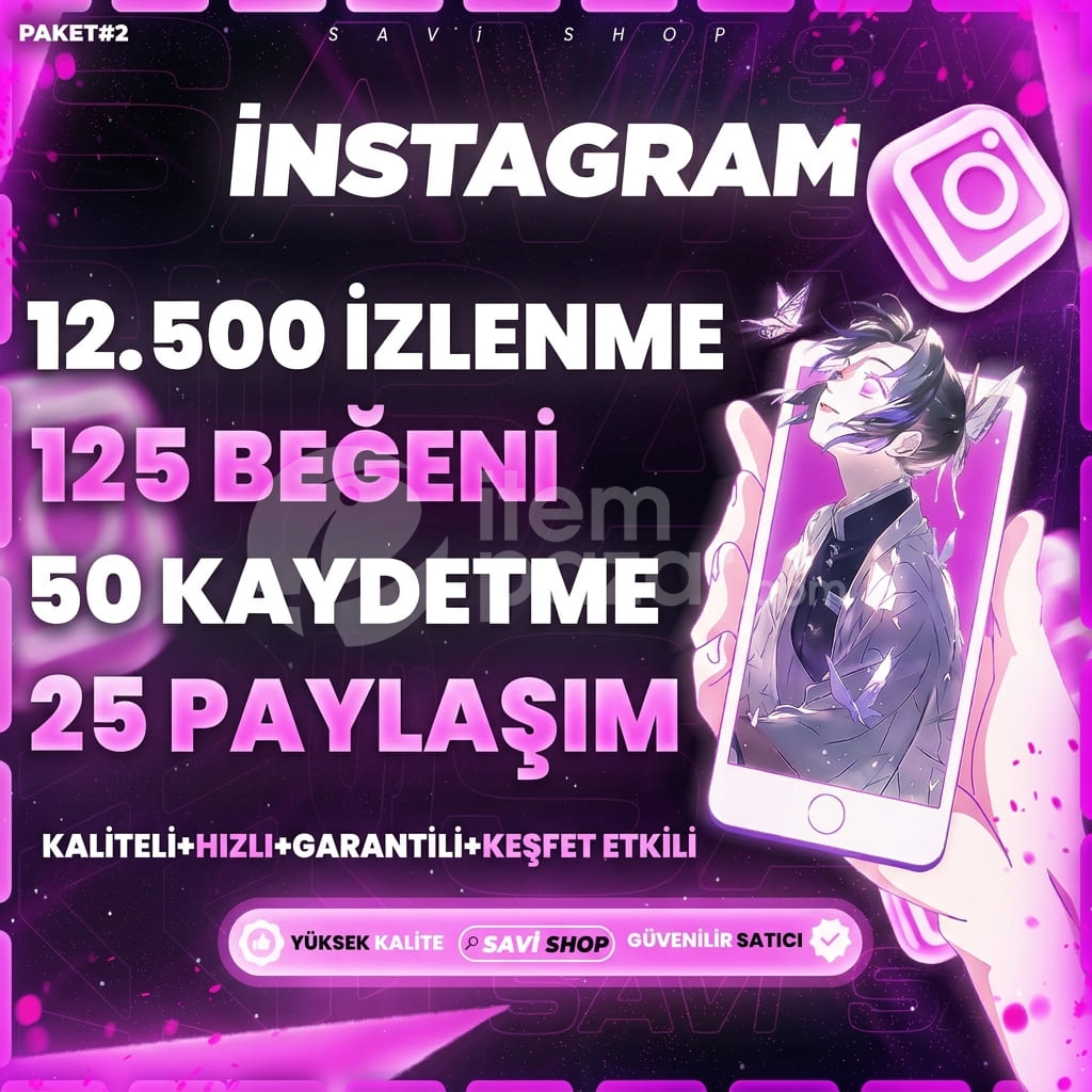 İNSTAGRAM KEŞFET PAKETİ 2