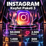 ⚡ Instagram Keşfet Paketi 3 | 4X Garantili ⚡