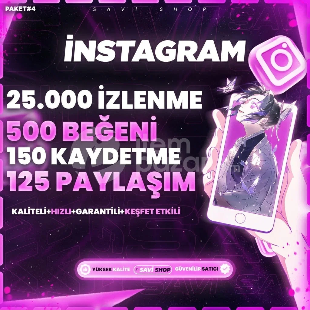 İNSTAGRAM KEŞFET PAKETİ 4