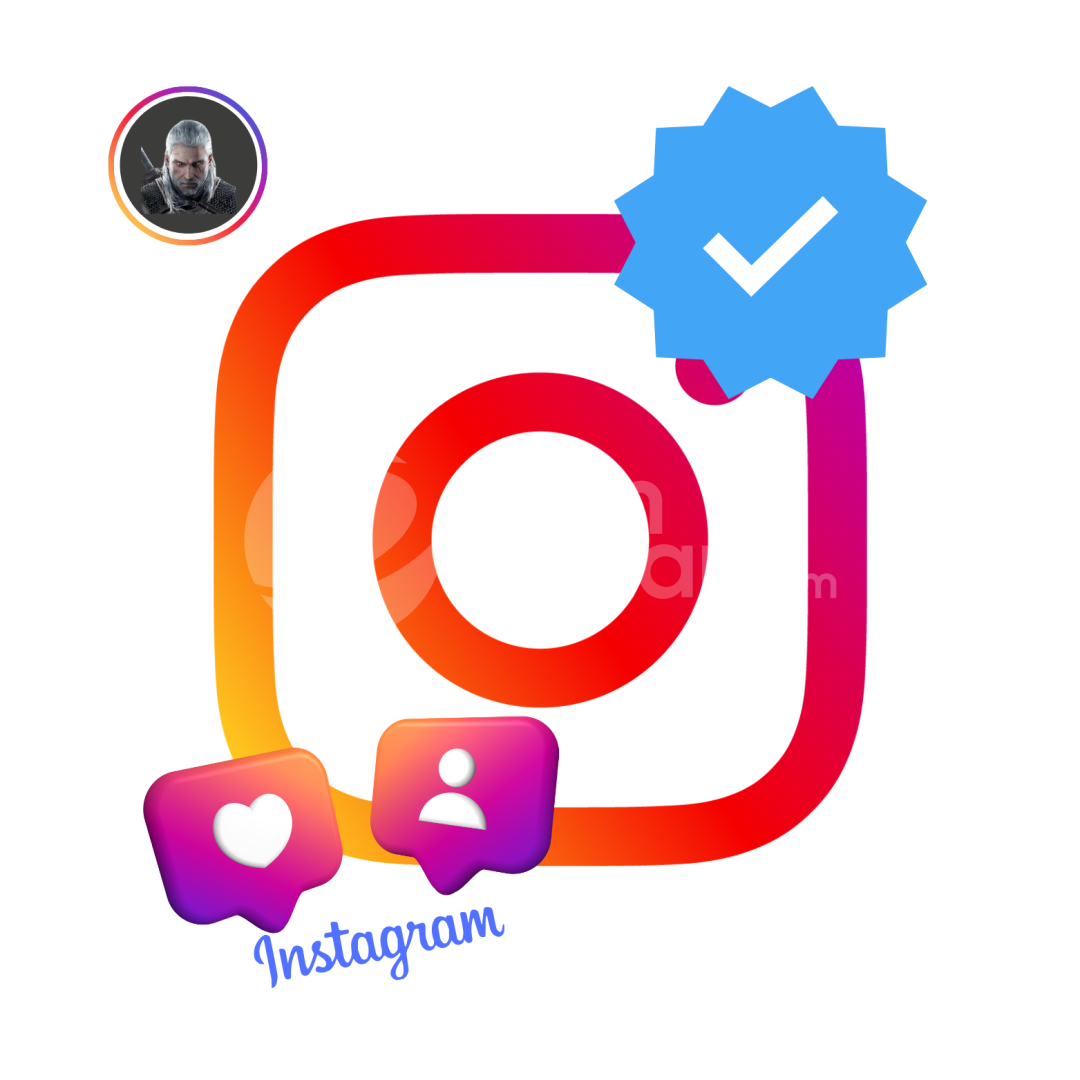 İnstagram Mavi Tik Metodu 2 ADET ( KALICI )