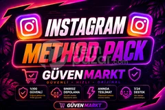 ⭐İnstagram Method Paketi | GuvenShop ⭐️