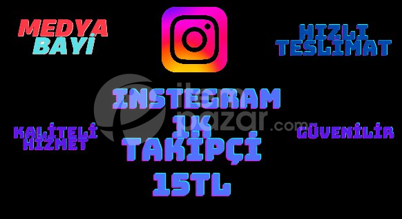 İNSTEGRAM GERÇEK TAKİPÇİ GARANTİLİ