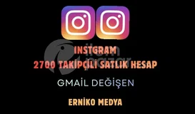 Instgram 2700 Takipçili Satlık Hesap