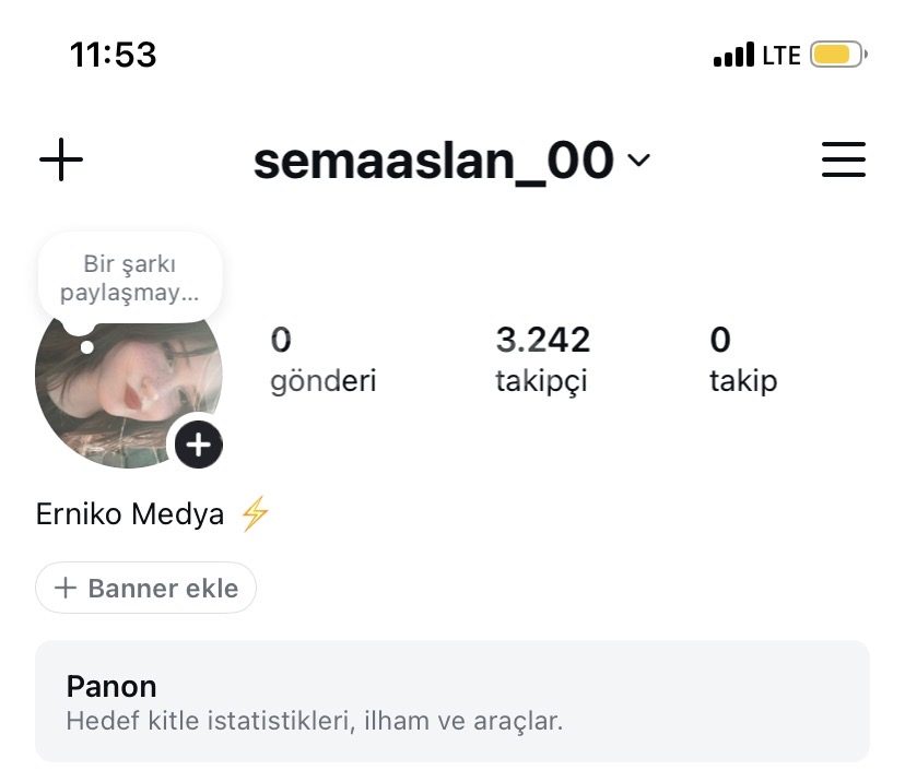 Instgram 3200 K Takipçili Satlık Hesap 