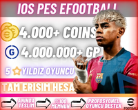 Ios | 4000 COIN + 4M GP Tam Erişim