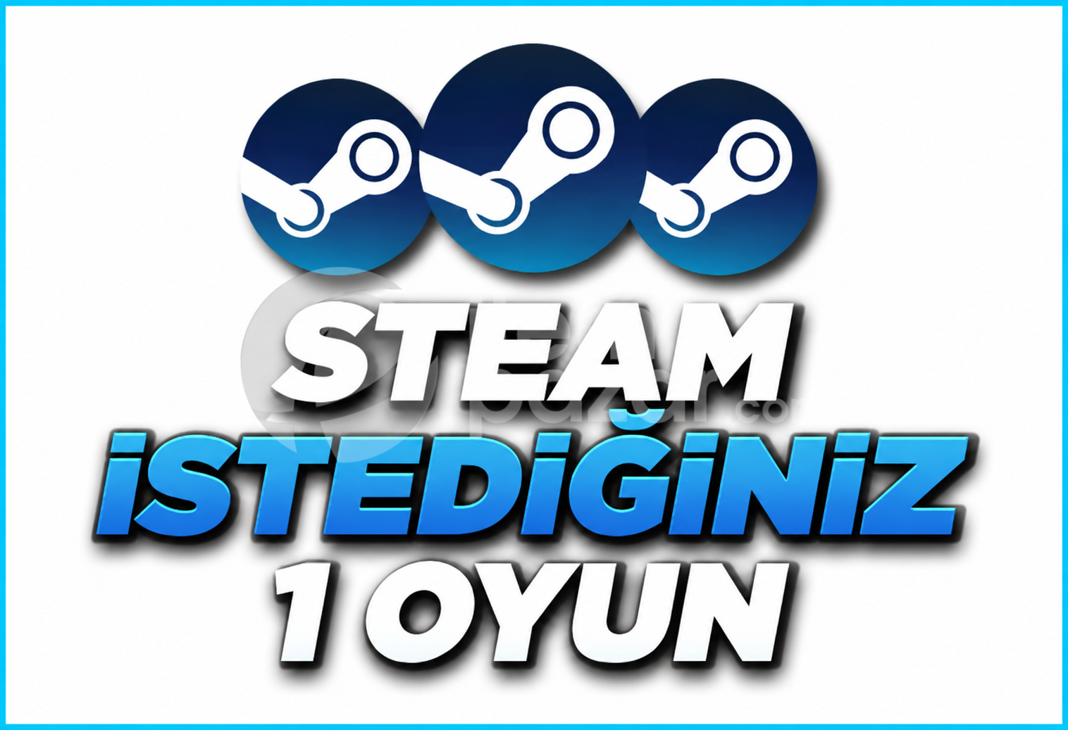 İSTEDİĞİNİZ 1 ADET OYUN + GARANTİ 