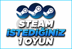İSTEDİĞİNİZ 1 ADET OYUN + GARANTİ 