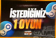 ✨İstediğiniz 1 Oyun✨