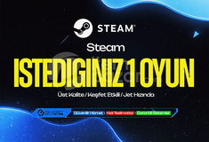 ⚡İstediğiniz 1 Oyun ⭐Garanti