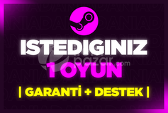 İSTEDİĞİNİZ 1 OYUN + GARANTİ