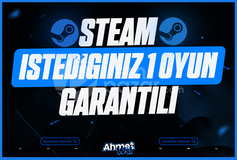 İstediğiniz 1 Oyun + Garanti