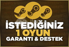 İstediğiniz 1 Oyun + Ömür Boyu Garanti&Destek