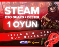 İSTEDİĞİNİZ 1 OYUN + OTO GUARD + GARANTİ