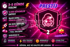 İstediğiniz 10 karakter prestij yapılır