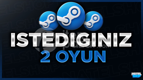 ⭐️İSTEDİĞİNİZ 2 ADET OYUN+GARANTİ
