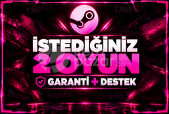 İSTEDİĞİNİZ 2 OYUN + GARANTİ