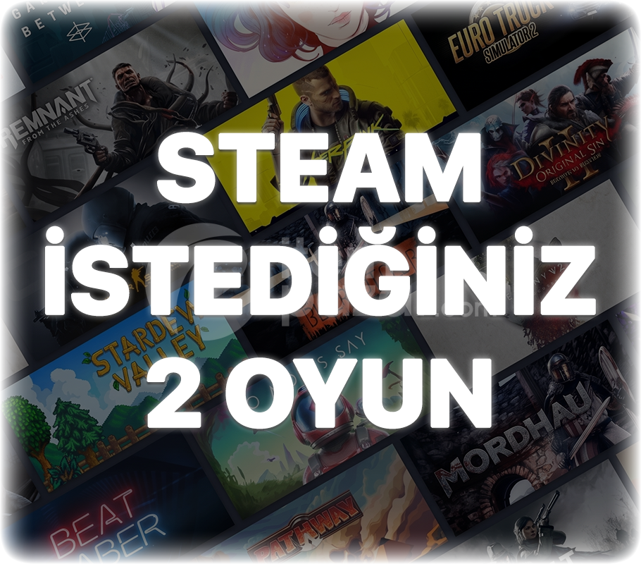İstediğiniz 2 Oyun + Garanti