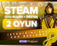 İSTEDİĞİNİZ 2 OYUN + OTO GUARD + GARANTİ