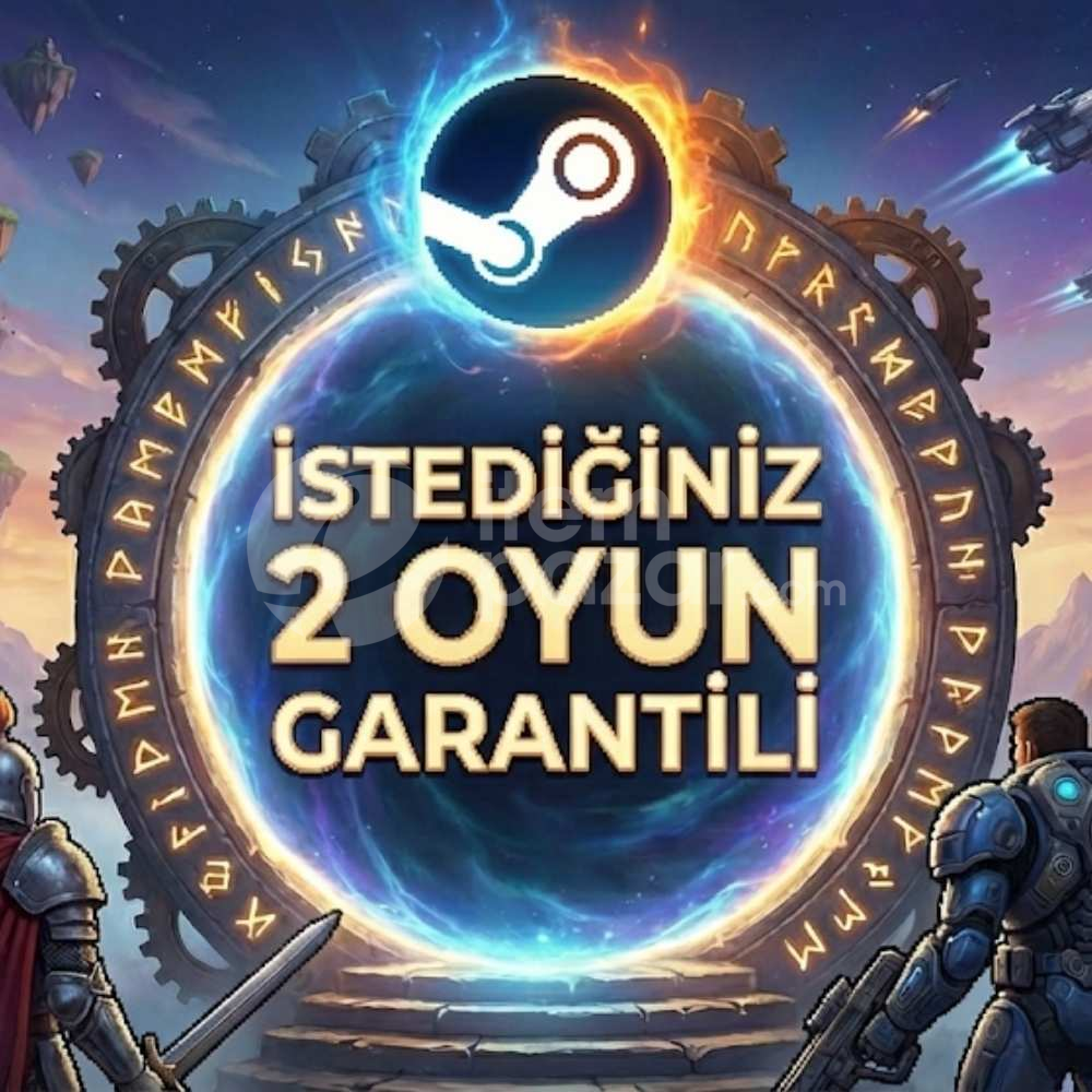 İSTEDİĞİNİZ 2 OYUN PC + GARANTİ