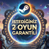 İSTEDİĞİNİZ 2 OYUN PC + GARANTİ