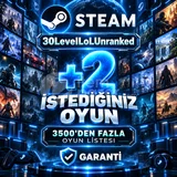 istediginiz 2 Steam Oyunu +3500 Den Fazla Oyun