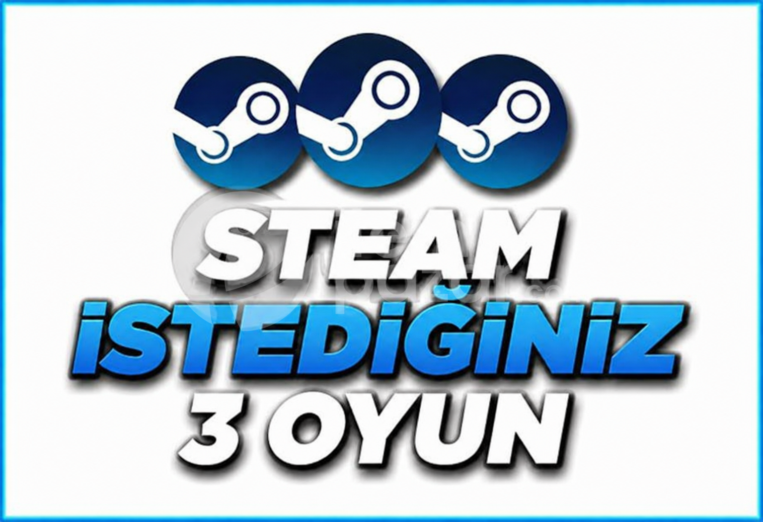 İSTEDİĞİNİZ 3 ADET OYUN + GARANTİ