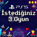 İSTEDİĞİNİZ 3 PSN OYUNU PS5 + GARANTİ