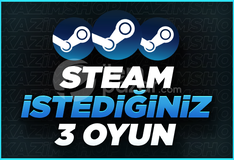 ⭐️İSTEDİĞİNİZ 3 ADET OYUN + GARANTİ + DESTEK