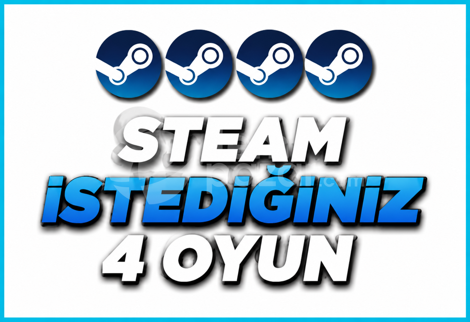 İSTEDİĞİNİZ 4 ADET OYUN + GARANTİ