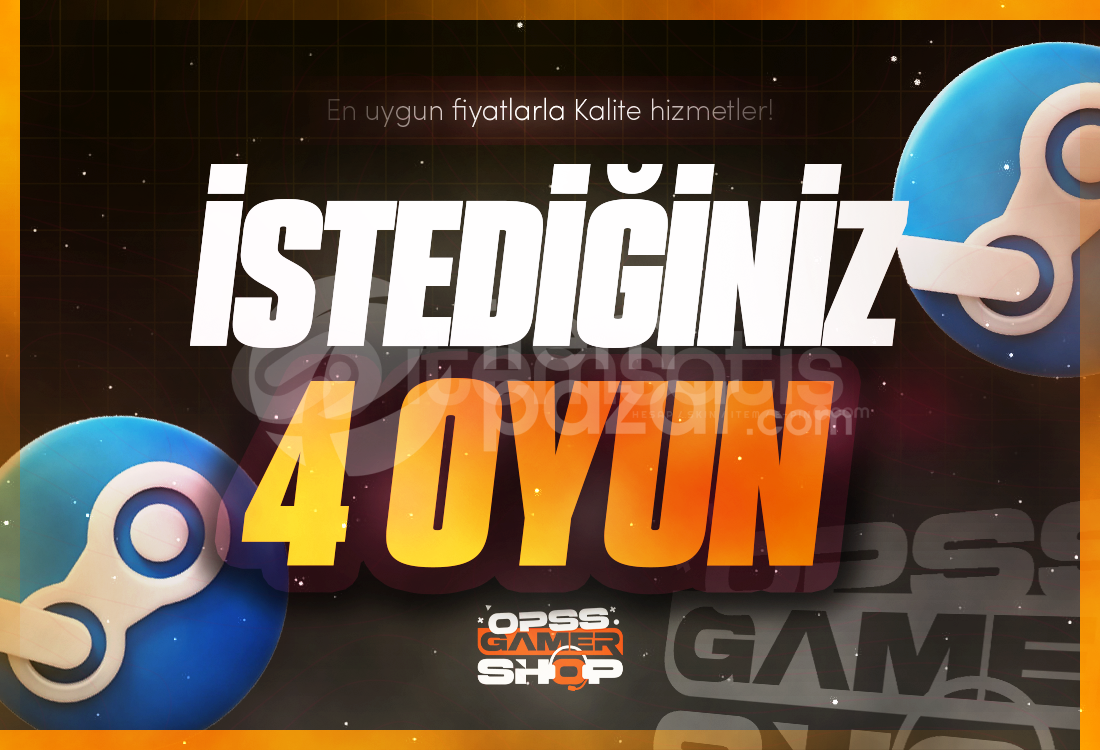 ⭐İstediğiniz 4 Oyun⭐