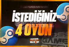 ⭐İstediğiniz 4 Oyun⭐