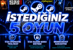 ⭐️İstediğiniz 5 Oyun! |✅Garantili!