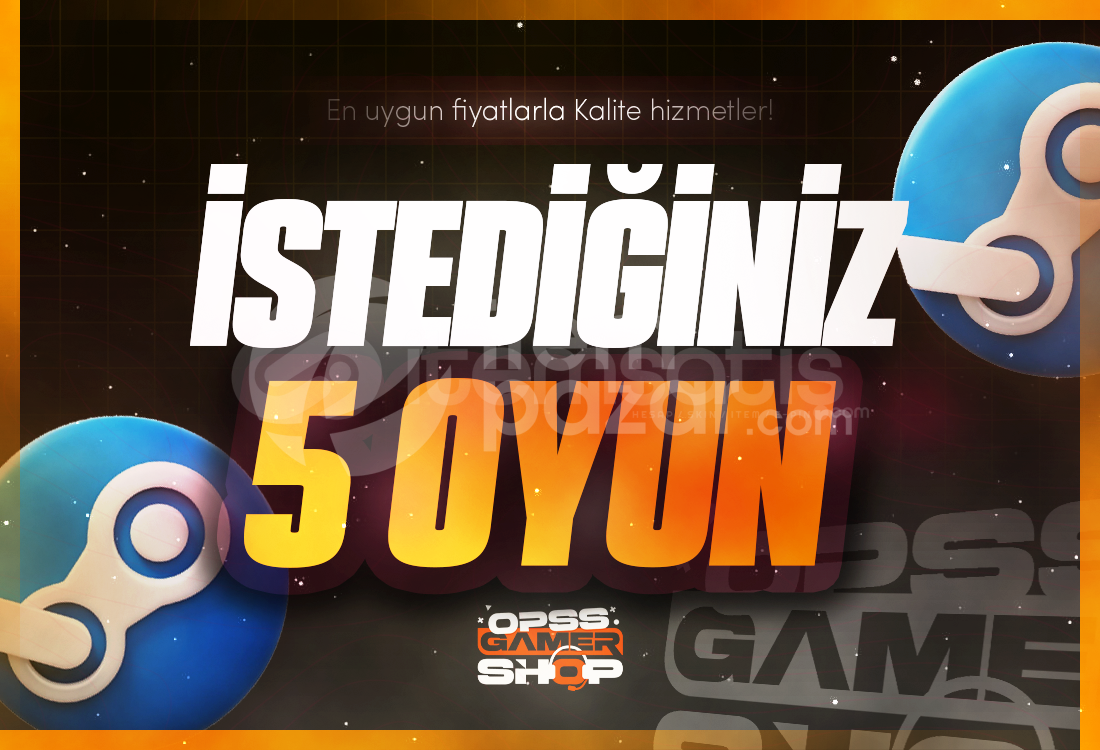 ⭐İstediğiniz 5 Oyun⭐