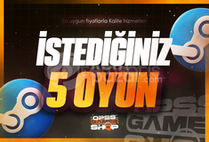 ⭐İstediğiniz 5 Oyun⭐