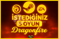 İstediğiniz 5 Oyun + Garanti
