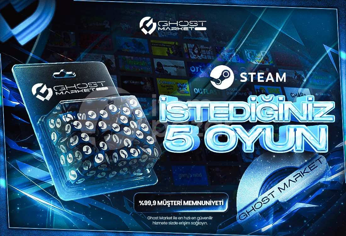 ⚡İstediğiniz 5 Oyun ⭐ Garanti