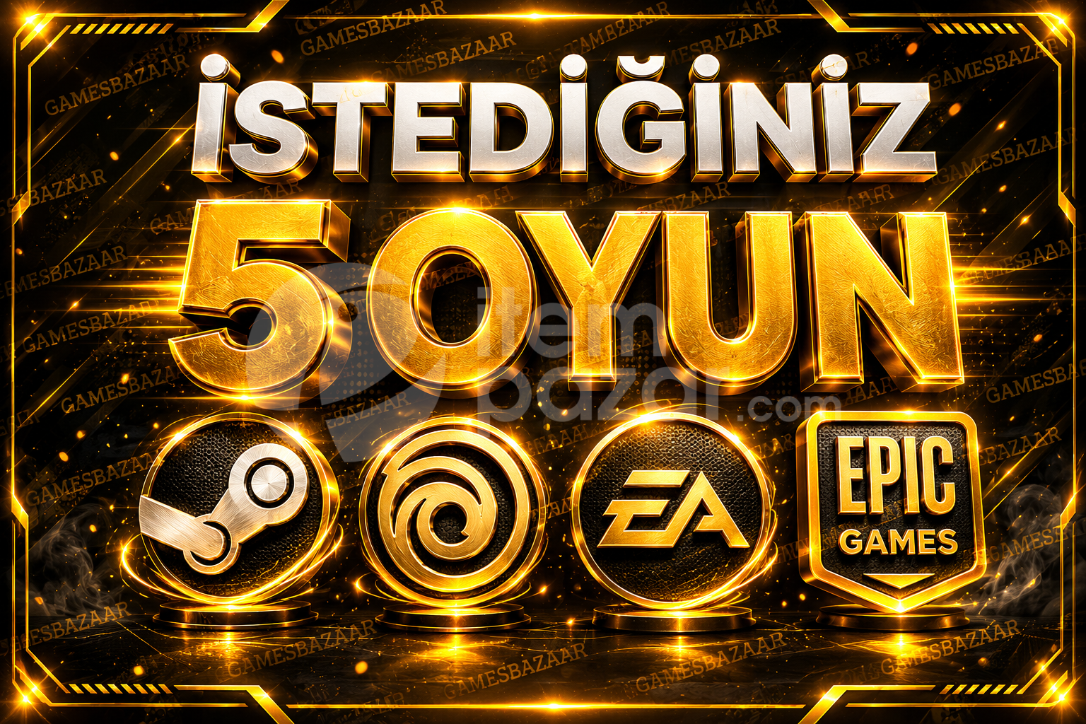 İstediğiniz 5 Oyun + Garanti
