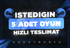 ⭐ İstediğiniz 5 Oyun + Garanti ⭐