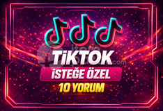 ⭐İSTEĞE ÖZEL⚡TİKTOK 10 YORUM⚡