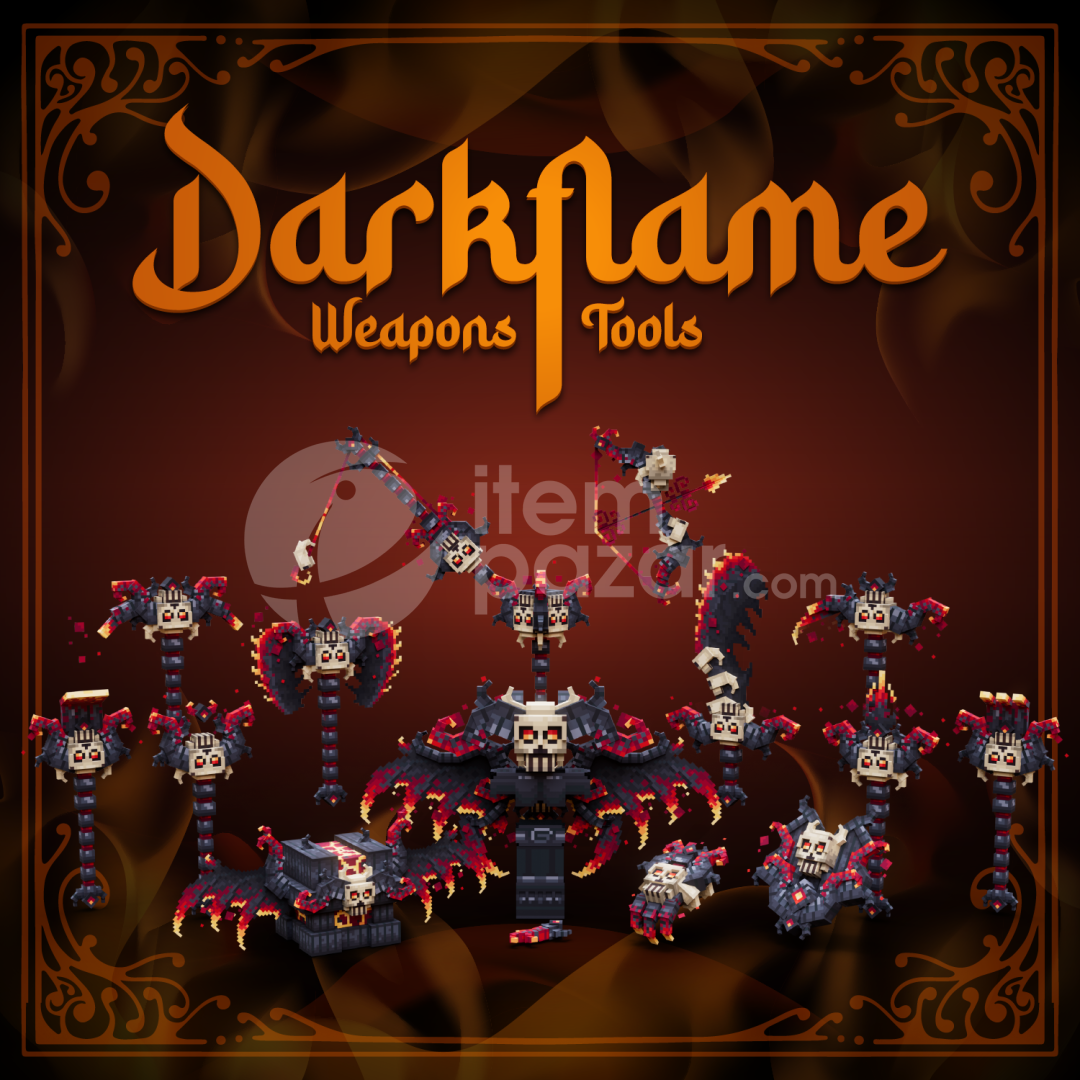 ITEMSADDER DARKFLAME SET