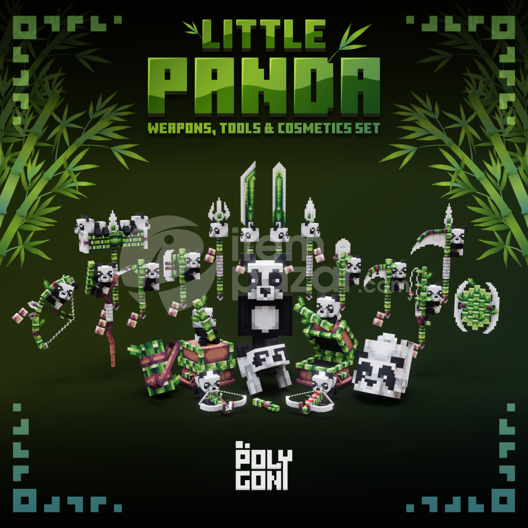 ITEMSADDER LITTLEPANDA SET
