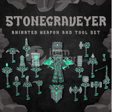 ITEMSADDER STONE GRAVEYER SET