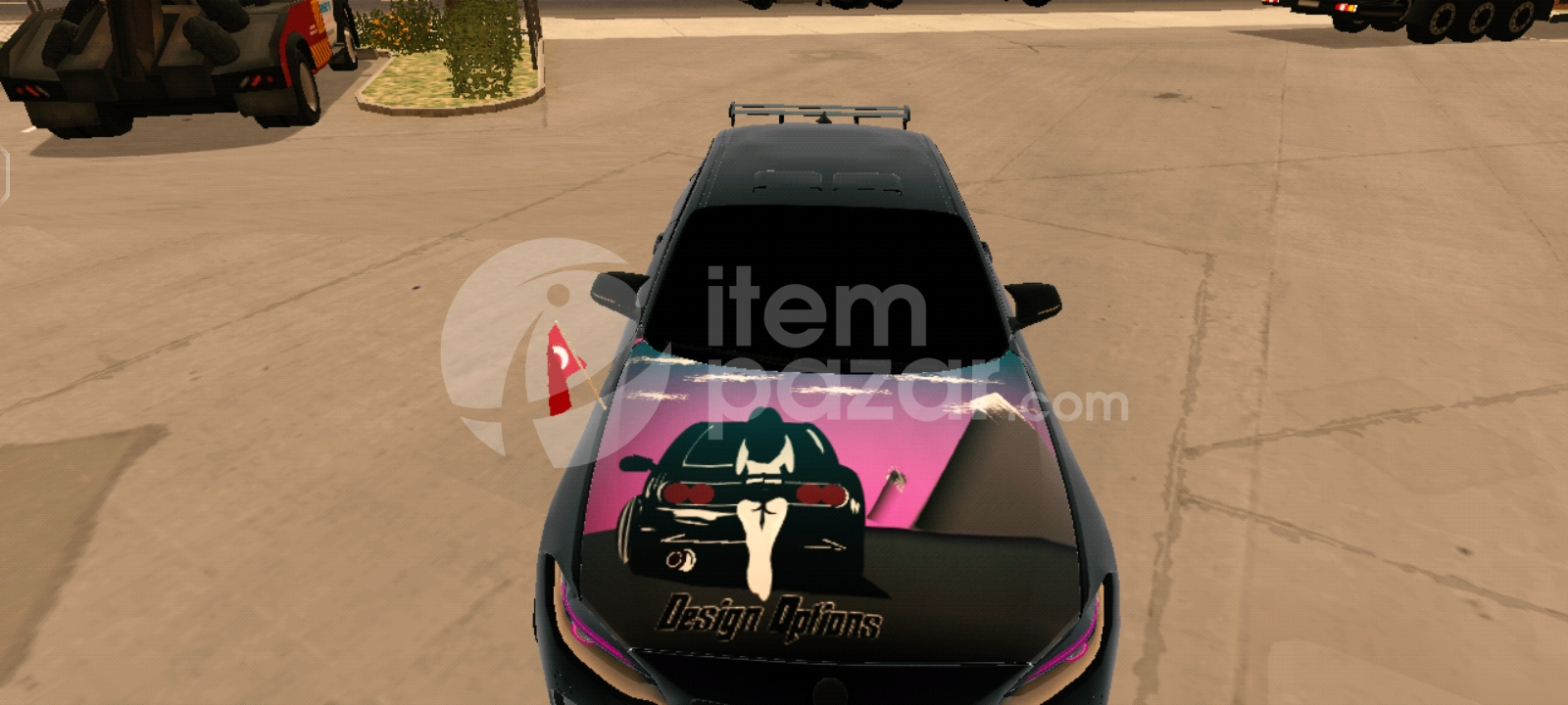 Güzel çizimli BMW 