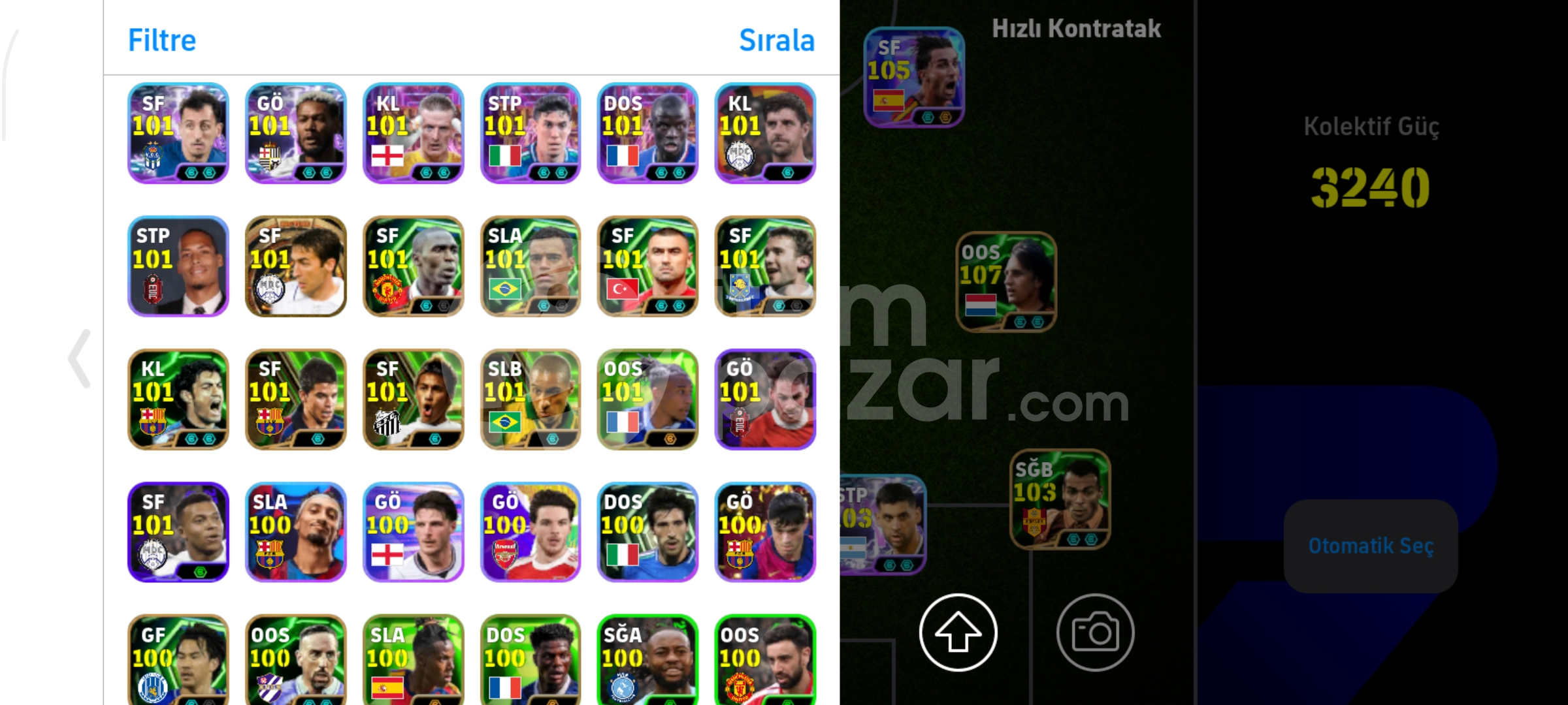 ⭐ 108 gullit ⭐ klasman hesabı