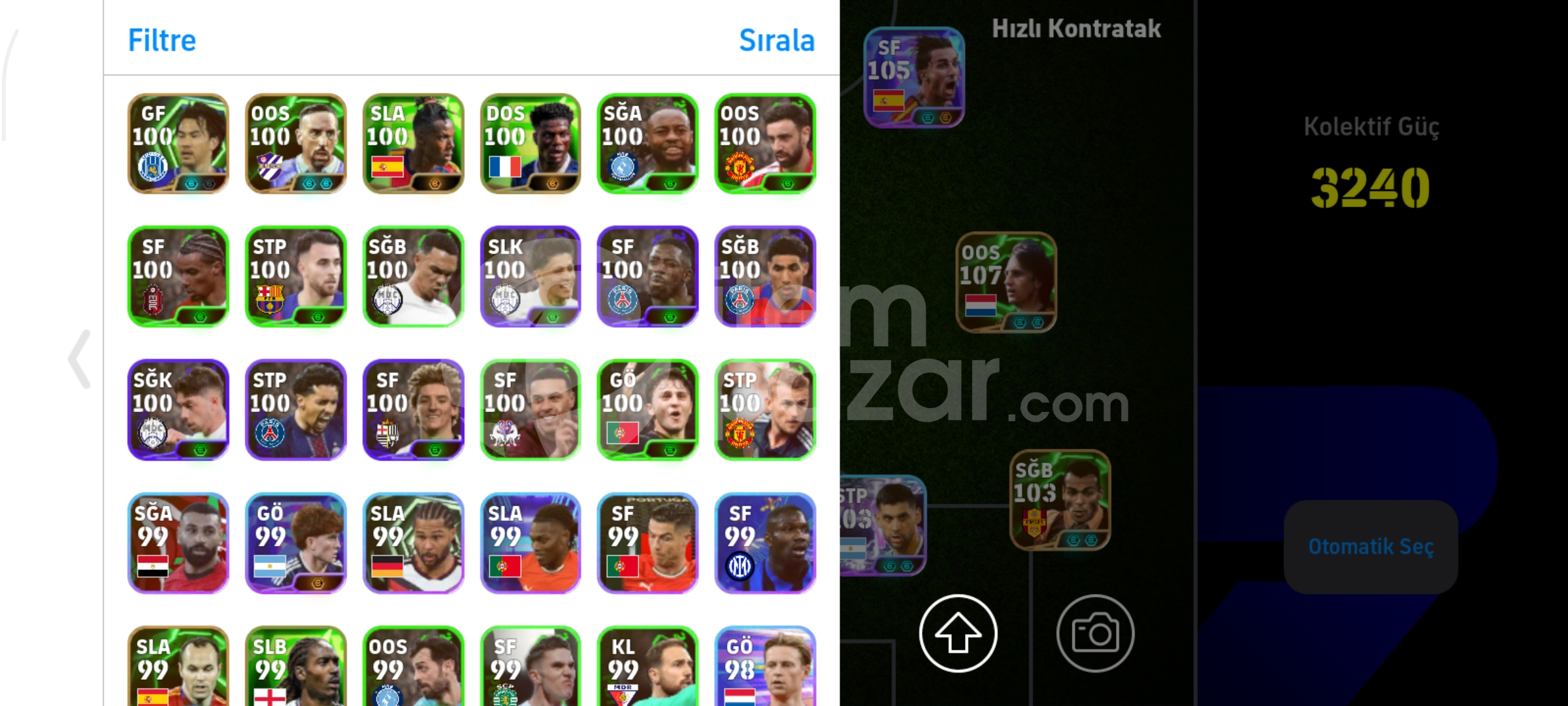 ⭐ 108 gullit ⭐ klasman hesabı