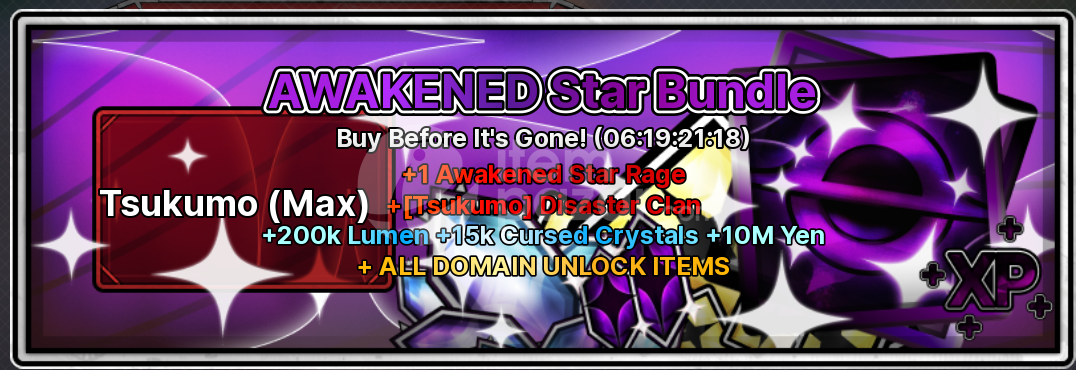 Jujutsu Zero Awakened Star Bundle