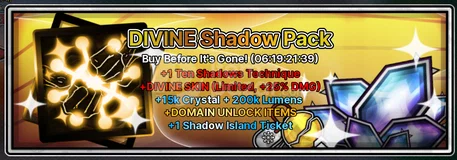 Jujutsu Zero Divine Shadow Pack